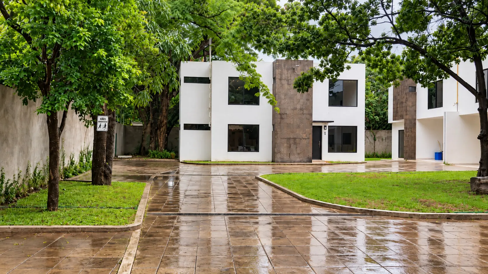 Acceso del conjunto — San Nicolás